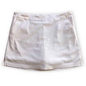 Lady Hagen size 14 White Golf Skirt Skort Pickle Tennis Mini Skirt Athletic 256